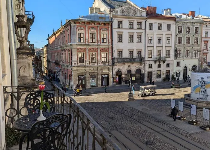 Apartmán V.i.p.apartmens Rynok Sqr.19