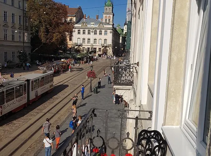 Apartmán V.i.p.apartmens Rynok Sqr.19 Lvov